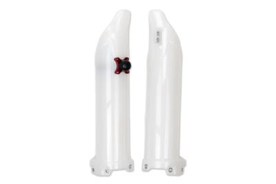 UFO PLAST gabelprotektor fork protectors ufo kawasaki white
