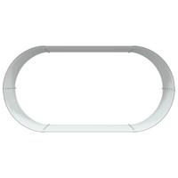 Verhoogde plantenbak Bruin 160 x 80 x 44 cm Staal - thumbnail