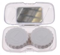 Lifetime Vision contactlenzendoosje reisset transparant - thumbnail