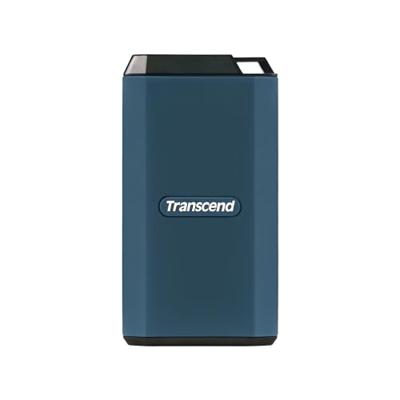 Transcend ts4tesd410c esd410c external ssd, 4 tb, usb type-c, 20gbps, 2000 mb/s, blue
