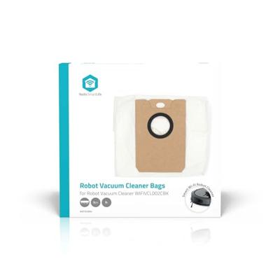 Nedis Stofzuigerzak | 5 Stuks | Synthetisch | Meest verkocht voor: Nedis® WIFIVCL002CBK | Wit - WIFIVCB04 Nedis Stofzuigerzak | 5 Stuks | Synthetisch | Meest verkocht voor: Nedis® WIFIVCL002CBK | Wit - WIFIVCB04