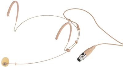 Monacor HSE-132/SK Headset Spraakmicrofoon Zendmethode:Kabelgebonden Incl. windkap