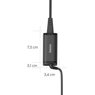 Hama Hama 00200022, Laptop, Drinnen/Draußen, 100 - 240 V, 45 W, 3.3 - 21 V, USB-to-DC Laptop netvoeding 45 W 3 A Hama Hama 00200022, Laptop, Drinnen/Draußen, 100 - 240 V, 45 W, 3.3 - 21 V, USB-to-DC Laptop netvoeding 45 W 3 A