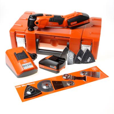 FEIN Cordless MULTIMASTER AMM 500 Plus Top Zwart, Oranje 18500 OPM FEIN Cordless MULTIMASTER AMM 500 Plus Top Zwart, Oranje 18500 OPM