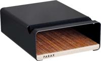 PARAX s-rack bike wall mount - black / walnut - thumbnail