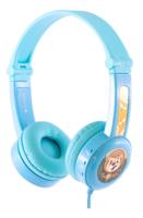 onanoff Travel On Ear headset Kabel Blauw Vouwbaar, Headset, Volumebegrenzing Kinderen - thumbnail