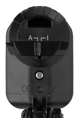 Axa Koplamp pico 30 switch aan/uit led dynamo zwart - thumbnail