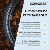 SCHWALBE shredda front gravity pro 29x2.50 (64-622) folding evolution line ultra soft black - thumbnail
