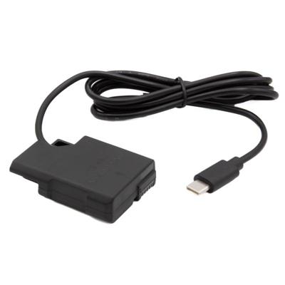 ChiliPower EP-5A dummy accu USB-C adapterset voor Nikon, accutype EN-EL14