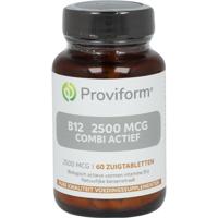 Proviform Vitamine B12 2500mcg combi actief 60 Zuigtabletten - thumbnail