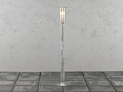 KonstSmide Landelijke tuinlampMode 111cm zinkgrijs - 662-320