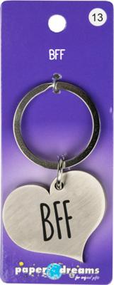 Paperdreams Hart sleutelhanger - bff