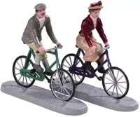 Kerstfiguur Bike ride date set of 2 LEMAX - Lemax - thumbnail