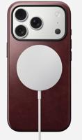 Nomad Modern Leather Case iPhone 17 Pro Burgundy Horween - thumbnail