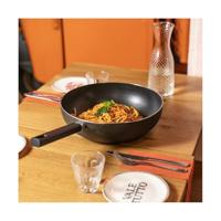 Premier Chef - Wok 32 cm - LIVOO - MEP156N - Antiaanbaklaag zonder PFOA of PFOS - Siliconen handgreep - Alle kookplaten inclusief inductie - thumbnail