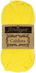 Scheepjes Cahlista 50g - 280 Lemon - Haakgaren / Breigaren