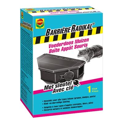 COMPO Barrière Radikal Voederdoos Muizen (1 st.) COMPO Barrière Radikal Voederdoos Muizen (1 st.)