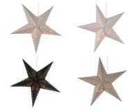 Ster van papier warm wit 60cm - thumbnail