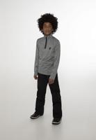 Protest Prtwillowy 1/4 Zip Pully Kinderen Dark Grey Melee 116 - thumbnail