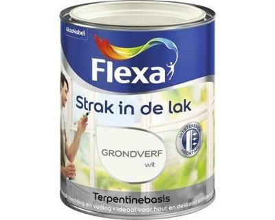 Flexa Strak in de Lak Grondlak Buiten - Wit