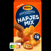 Mora Oven & Airfryer Hapjes Mix 16 x 20 g bij Jumbo - thumbnail