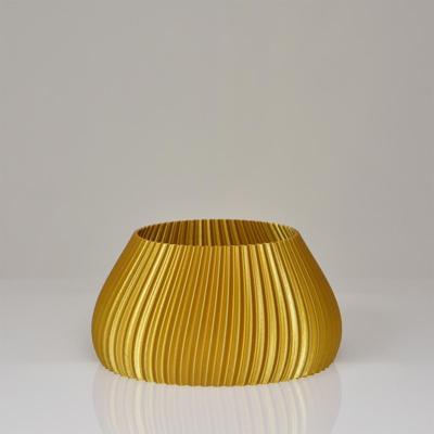 Jasmin 3D pot 9x17cm Goud Metallic Jasmin 3D pot 9x17cm Goud Metallic