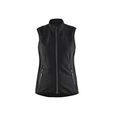Blåkläder Dames softshell bodywarmer 38512516 | Zwart/Donkergrijs | Maat S - 7330509647844 Blåkläder Dames softshell bodywarmer 38512516 | Zwart/Donkergrijs | Maat S - 7330509647844