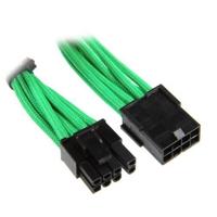 BitFenix compatible 6+2-Pin PCIe Verlängerung 45cm - sleeved grün/schwarz - thumbnail