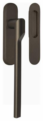 Formani Rivio by Gensler GL231 massieve set hefschuifdeurbeslag - brons