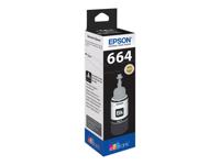 Epson inktfles T664, 4.500 pagina&apos;s, OEM C13T664140, zwart - thumbnail