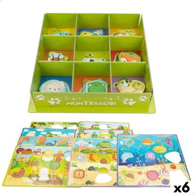 Educatief Spel Lisciani Giochi 26 x 6 x 26 cm dieren Montessorimethode 67 Onderdelen (6 Stuks) Educatief Spel Lisciani Giochi 26 x 6 x 26 cm dieren Montessorimethode 67 Onderdelen (6 Stuks)