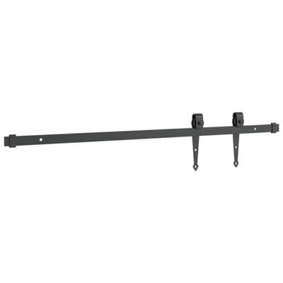 VidaXL Ophangset voor schuifdeur 91 cm koolstofstaal