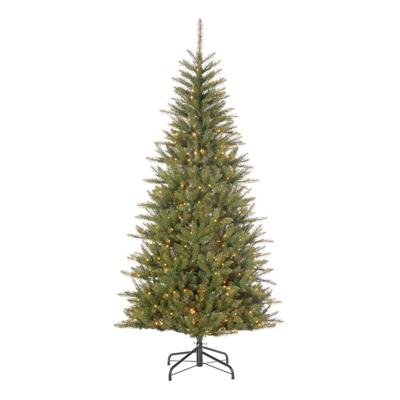 Kunstkerstboom Malden groen H155 x dia. 86 cm met 200 LED warm wit Black Box - Black box Kunstkerstboom Malden groen H155 x dia. 86 cm met 200 LED warm wit Black Box - Black box
