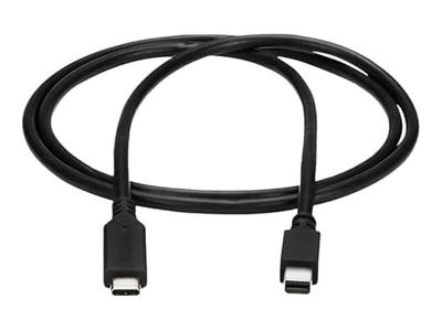 Adapter USB C naar Mini DisplayPort Startech CDP2MDPMM1MB Zwart 1 m