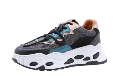 DWRS Neptunus Denim J6748-01-1172 Zwart / Roze-38 maat 38