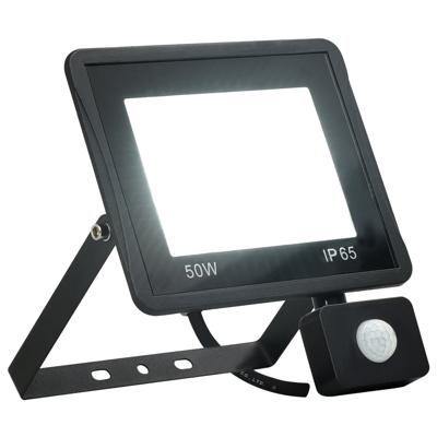 Spotlight met sensor LED 50 W koudwit Spotlight met sensor LED 50 W koudwit