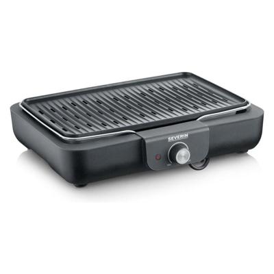 Severin PG8556 Electrische Tafel BBQ Grill 2300W Zwart Severin PG8556 Electrische Tafel BBQ Grill 2300W Zwart