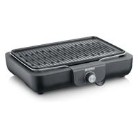 Severin PG8556 Electrische Tafel BBQ Grill 2300W Zwart - thumbnail