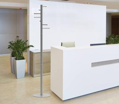 Kapstok maul caurus staand chroom