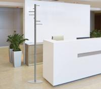 Kapstok maul caurus staand chroom - thumbnail