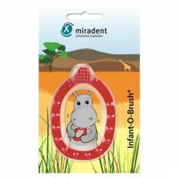 Miradent Infant O Brush Baby Tandenborstel Rood - thumbnail