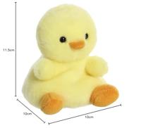 Palm Pals Kuiken knuffeltje - 13 cm - thumbnail