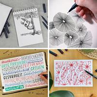 Schneider fineliner Pictus, etui van 8 stuks, zwart - thumbnail