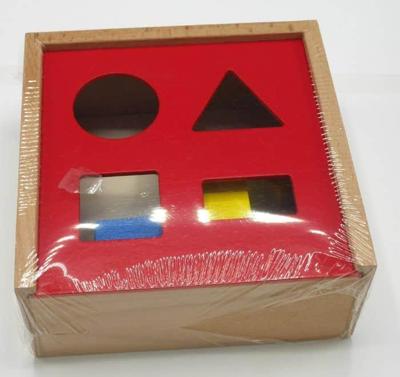 Bongers Speelgoed Playwood houten vormenstoof rood Bongers Speelgoed Playwood houten vormenstoof rood