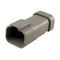 TE Connectivity DT04-4P-E003 Male behuizing (kabel) DT Totaal aantal polen: 4 Inhoud: 1 stuk(s) - thumbnail