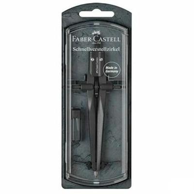 Kompas Faber-Castell Zwart (5 Stuks)