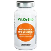 VitOrtho Foliumzuur Actief 400mcg Tabletten 60st - thumbnail