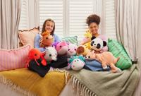 Hug-A-Lumps knuffel koe Holly - 60 cm - thumbnail