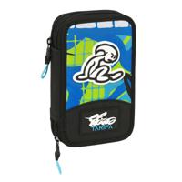 Schooletui met Accessoires El Niño Green bali Zwart 12.5 x 19.5 x 4 cm (28 Onderdelen) - thumbnail