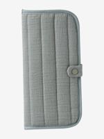 Hoes van katoenen gaas voor familiealbum saliegroen - thumbnail